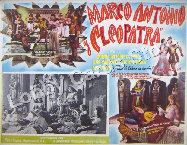 MA.ANTONIETA PONS/MARCO ANTONIO Y CLEOPATRA
